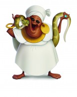 Mama Odie and her snake Juju from Disney's Princess and the Frog