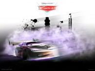 Boost the custom sports car from Pixar's Cars movie wallpaper