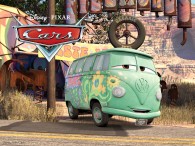 Fillmore is a VW bus hippie in the Disney Pixar movie Cars wallpaper