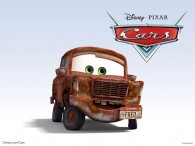 Fred the rusty in the Disney Pixar movie Cars wallpaper