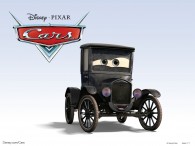 Lizzie the Ford Model T car from the Disney/Pixar move Cars wallpaper