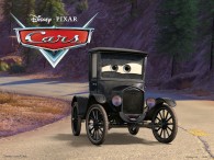 Lizzie the Ford Model T car from the Disney/Pixar move Cars wallpaper
