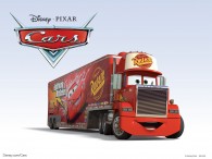 Mack the truck from Disney-Pixar movie Cars wallpaper