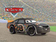 Nitroade the race car from the Disney/Pixar movie Cars