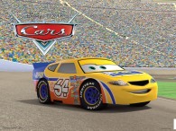 Winford Rutherford the RPM race car from the Disney/Pixar movie Cars