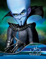 Megamind poster from the Dreamworks CG animated movie Megamind wallpaper