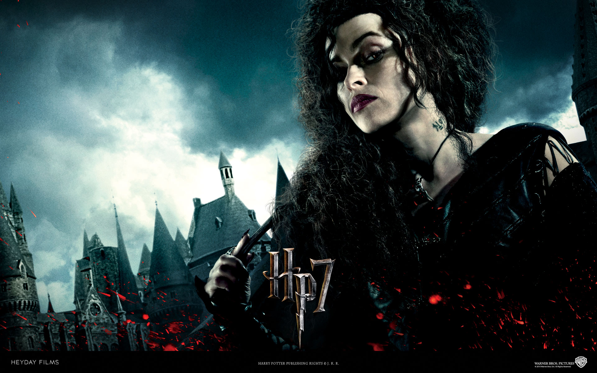 Bellatrix Lestrange from Harry Potter and the Deathly Hallows Wallpaper.