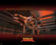 Master Monkey from Kung Fu Panda Movie wallpaper
