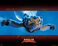 Master Tigress from Kung Fu Panda Movie wallpaper
