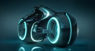 a light cycle from Disney's Tron Legacy movie wallpaper