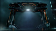 a recognizer vehicle from Disney's Tron Legacy movie wallpaper
