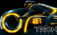yellow light cycle from Disney's Tron Legacy movie wallpaper