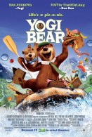 poster for the Yogi Bear movie featuring Yogi and Boo Boo in a raft wallpaper