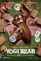 poster for the Yogi Bear movie featuring Yogi and Boo Boo wallpaper