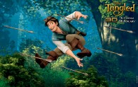 Flynn Rider from Disney's animated movie Tangled wallpaper