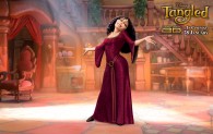 Mother Gothel from Disney's animated movie Tangled wallpaper
