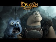 Lian Chu and Hector from the CG animated movie Dragon Hunters wallpaper