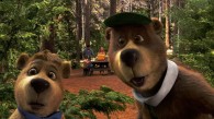 Yogi Bear and Boo Boo bear from the live action Yogi Bear movie wallpaper