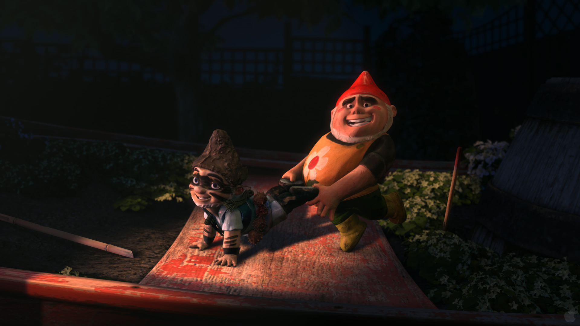 Gnomeo and Tybalt from Gnomeo and Juliet Desktop Wallpaper