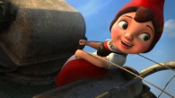 Juliet riding a lawn mower from Disney's Gnomeo and Juliet movie wallpaper