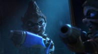Gnomeo the blue lawn gnome from Disney's Gnomeo and Juliet movie wallpaper