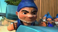 Gnomeo on a lawn mower from Disney's Gnomeo and Juliet movie wallpaper