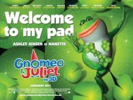 Nanette the frog from Disney's movie Gnomeo and Juliet Wallpaper