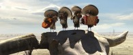 a group of owls forming a mariachi band from the CG animated movie Rango wallpaper
