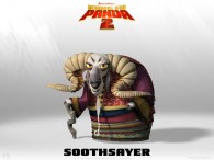 the Soothsayer from Kung Fu Panda 2 Dreamworks CG animated movie wallpaper