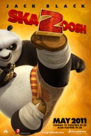 movie poster image of Po from Kung Fu Panda 2 doing a high kick