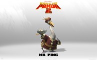 Mr Ping, Po's father, from Kung Fu Panda 2 animated Movie HD Wallpaper