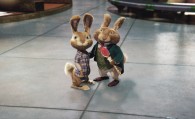 EB and the Easter Bunny from the CG animated movie Hop from Universal Pictures