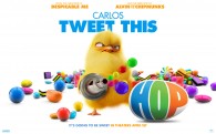 Carlos the chick is shown armed with his jelly bean shooter from the animated movie Hop wallpaper picture