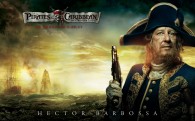 Captain Barbossa from Pirates of the Caribbean 4 On Stranger Tides HD Wallpaper