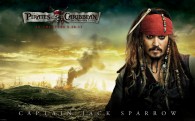 Captain Jack Sparrow (Johnny Depp) from Pirates of the Caribbean 4 On Stranger Tides HD Wallpaper
