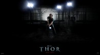 Thor pulling the hammer from the stone from the Marvel Studios movie Thor wallpaper