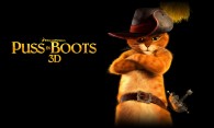 Puss in Boots from the Dreamworks CG animated movie HD desktop wallpaper
