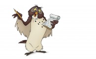Owl from Winnie the Pooh wallpaper