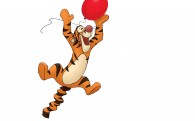 Tigger the tiger from Winnie the Pooh wallpaper