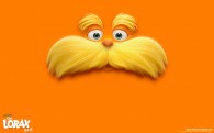 The Lorax from Dr. Seuss's The Lorax Movie 2012 wallpaper