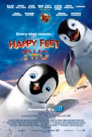 Happy Feet Two penguin movie poster wallpaper