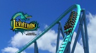 The barrel roll element on the Leviathan roller coaster at Canada's Wonderland wallpaper