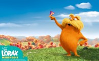The Lorax from Dr Seuss' Lorax Movie wallpaper