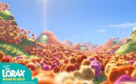 forest of Truffula trees from Dr Seuss' Lorax Movie wallpaper