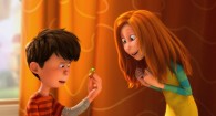 Ted and Audrey from Dr. Seuss' The Lorax CG animated movie wallpaper