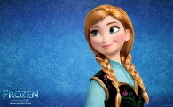 Anna from Disney's movie Frozen wallpaper