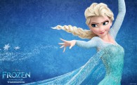 Elsa from Disney's movie Frozen wallpaper