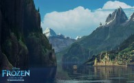 Arendelle in summer from Disney's movie Frozen wallpaper