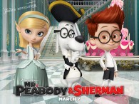 Mr. Peabody and Sherman in France animated movie wallpaper
