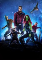 main cast from Marvel's Guardians of the Galaxy featuring Star Lord, Rocket Raccoon, Gamora, Drax and Groot